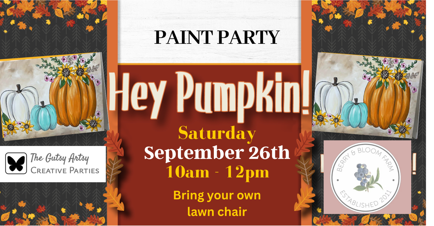 Sunflowers & Pumpkins at Berry & Bloom (Bring Your Own Lawn Chair)