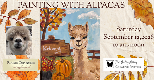 Painting with Alpacas